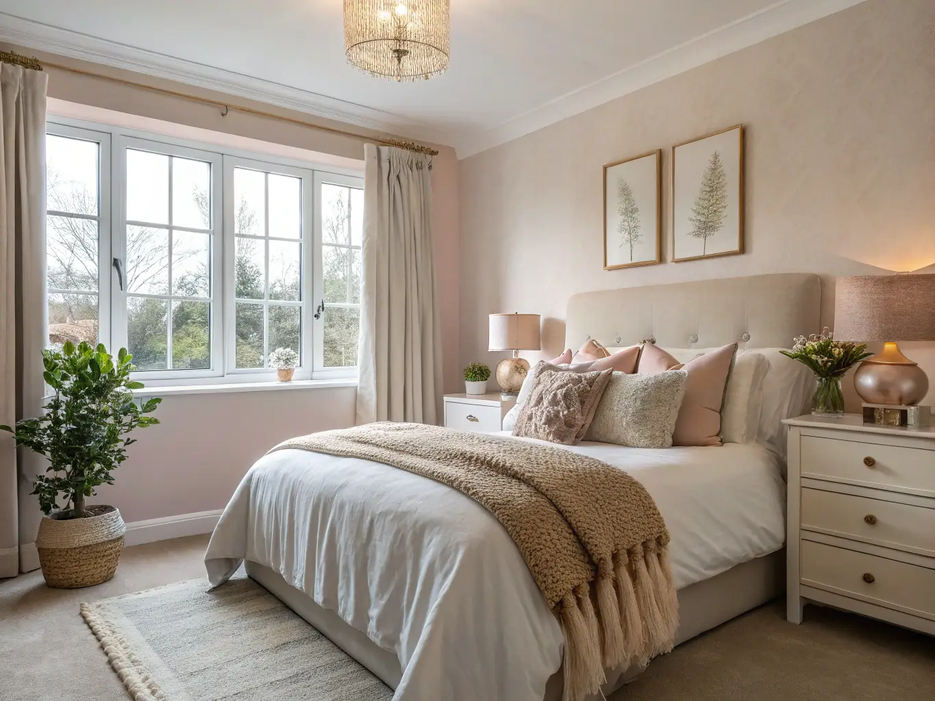 A private bedroom with a comfortable bed, personal space, and access to shared facilities, showcasing the privacy and comfort of SafeHavenHousing's private room option.